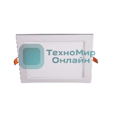 Светильник светодиодный JazzWay ультратонкий встраив. PPL-S 12Вт 6500К IP40 WH 170мм квадрат