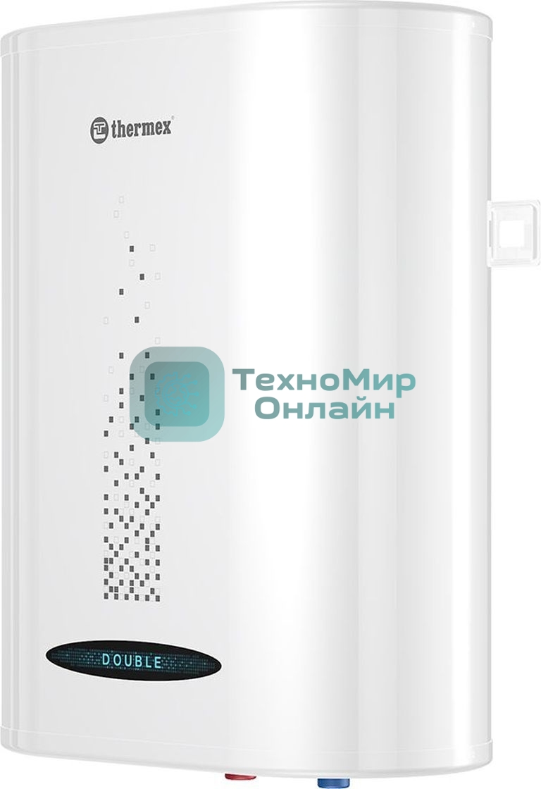 Водонагреватель Thermex Double 30 2.5кВт 30л электрический настенный, белый