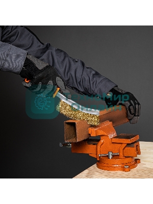 Тиски Sparta слесарные 125мм поворотные с наковальней