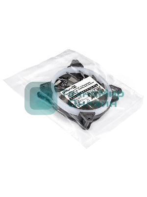 Вентилятор для корпуса ExeGate EX12025HM3PM.FRGb.5CRU черный, 120 мм, 1200 об/мин, 24 дБ, 3 pin