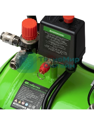 Компрессор безмаслянный малошумный Сибртех МБ 2250/100, 2250 Вт, 100л, 400 л/мин