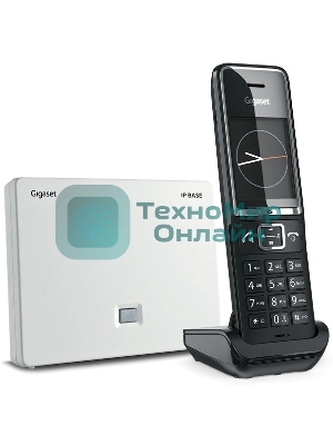 Телефон IP Gigaset Comfort 550A IP BASE Rus черный (S30852-H3037-R104)