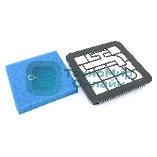 Фильтр HEPA для пылесоса Philips Power Pro Compact FC9331/09 FC9332/09 FC8010/01 2 шт