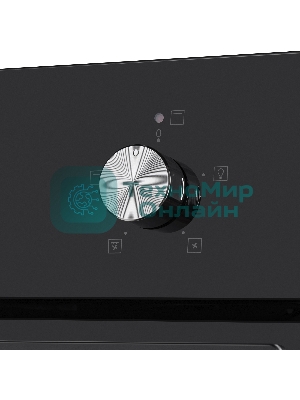 Шкаф духовой газовый Maunfeld EOGC604B, встраиваемый