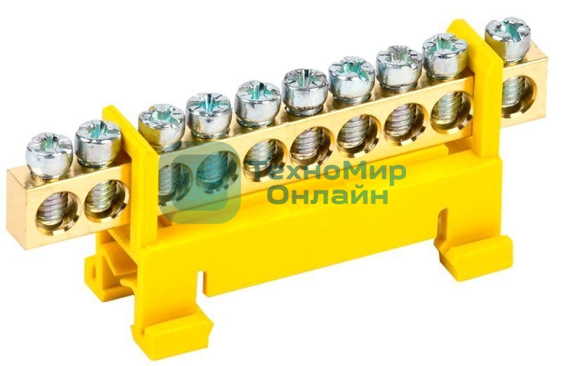 Шина IEK YNN10-69-10P-K05 PE 