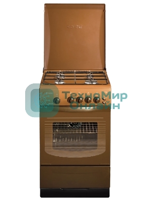 Плита газовая Gefest ПГ 3200-06 К19 коричневый, конфорок 4 шт, духовка 42 л, 50 см x 85 см x 57 см