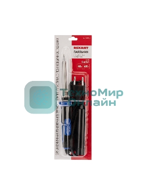 Паяльник Rexant, керам.нагреватель, долговечное жало, 40 Вт, 230 В, серия 