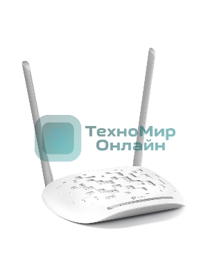 Сетевое оборудование TP-Link SOHO TD-W8961N(RU) 300 Мбит/с, 2T2R, ADSL2/ADSL+, Annex A, 4 порта 100 Мбит/с