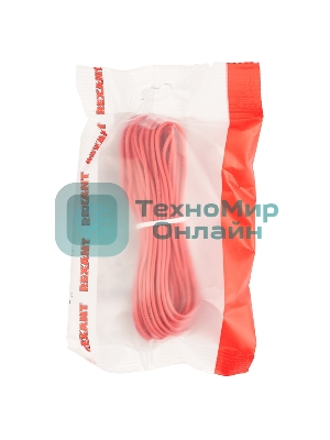 Провод автомобильный ПГВА/ПВАМ Rexant 1х0,50 мм, красный, мини-бухта 10 м