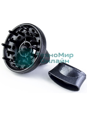 Фен Galaxy Line GL 4305 серебристый/черный, 1400 Вт, компактный