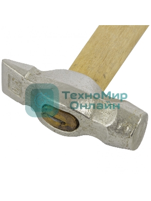 Молоток Россия слесарный,500 г,круглый боек,деревянная ручка 10240