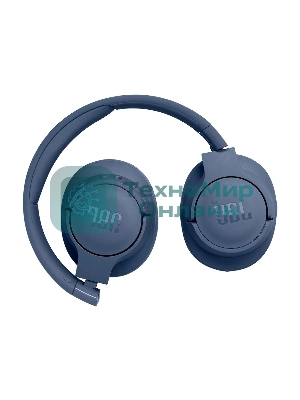 Беспроводные/проводные наушники JBL Tune 770NC синий, полноразмерные, Bluetooth + проводной, активное шумоподавление, до 70 ч