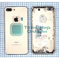 Задняя крышка для iPhone 7 Plus (5.5) золотой
