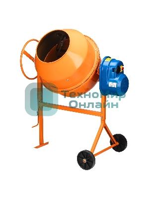 Бетоносмеситель Россия СБР-190 190 л, 1,0 кВт, 220 В, чугунный венец