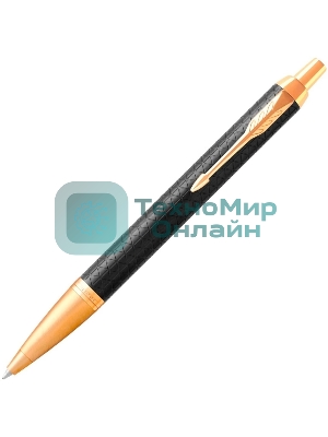 Ручка шариковая Parker IM Premium K323 (CW1931667) Black GT, M, синие чернила, подарочная коробка