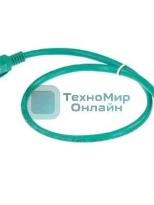 Патч-корд UTP cat.5e, 0.5м ExeGate зеленый