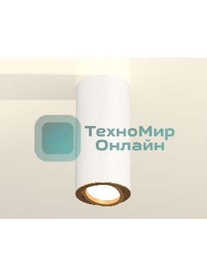 Светильник Ambrella Light XS7442004 SWH/PYG белый песок/золото желтое полированное MR16 GU5.3 (C7442, N7004)