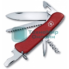 Нож перочинный Victorinox Forester (0.8363) 111мм 12функций красный