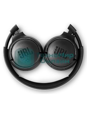 Проводные наушники JBL Tune 500 черный, накладные, jack 3.5 мм, складная конструкция