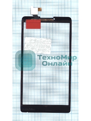 Сенсорное стекло (тачскрин) для Lenovo A880 черное