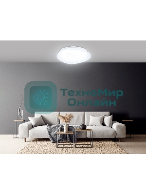 Потолочный светодиодный светильник Ambrella light FZ1601 FR матовый IP20 40W 5000K 410*100 (Без ПДУ)