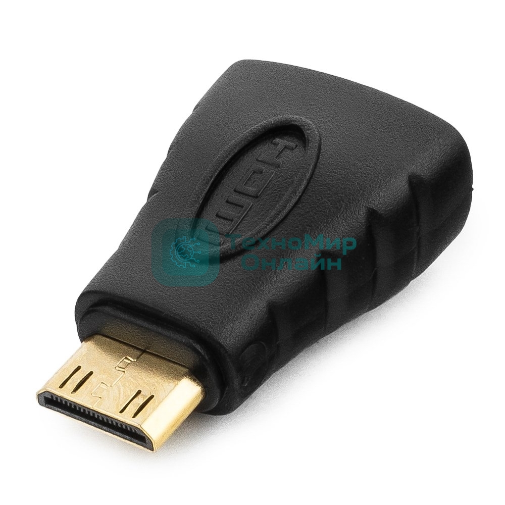 Переходник Gembird Переходник HDMI-miniHDMI 19F/19M, золотые разъемы, пакет