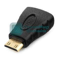 Переходник Gembird Переходник HDMI-miniHDMI 19F/19M, золотые разъемы, пакет