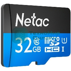 Флеш карта microSDHC 32Gb Netac P500 NT02P500STN-032G-S (без SD адаптера) 80Mb/s