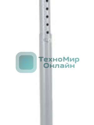 Крепеж Wize WPA-S серебро Универсальное комплект для проектора, длина штанги 36-46 см, наклон +/- 15°, поворот +/- 15°, до 12 кг, 260х260