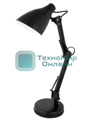 Светильник KD-331 C02 настол. 230В 40Вт E27 черный Camelion 12791