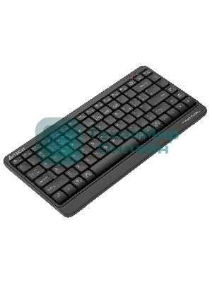 Клавиатура беспроводная A4Tech Fstyler FBK11, USB, Bluetooth/Радиоканал, черный/серый