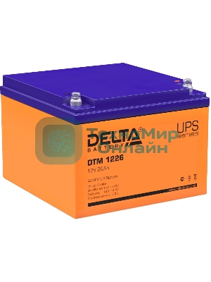 Батарея для ИБП Delta DTM 1226 (12V, 26Ah)