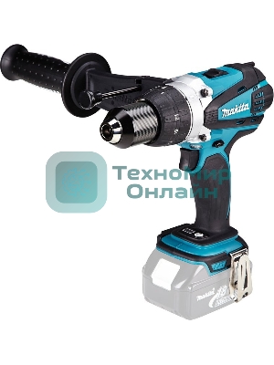 Дрель-шуруповерт Makita DHP458Z, 18 В, 0 Ач, 91 Нм, щеточный, ударный