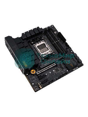 Материнская плата ASUS TUF GAMING B650M-E WIFI, AM5, AMD B650, 4xDDR5, 4xSATA, 2xM.2, 1xPCI-E 4.0 x16, 2xPCI-E x1, 2xDP, 1xHDMI, 1x 2.5Gb LAN, 1xUSB-A 3.2 Gen 2, 2xUSB-A 3.2 Gen 1, 4xUSB 2.0, 1xUSB-C 3.2 Gen 2, 3x3.5 мм, 7.1, Micro-ATX