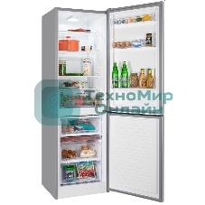 Холодильник Nordfrost NRB 152 S серый двухкамерный 205/115 л морозилка снизу