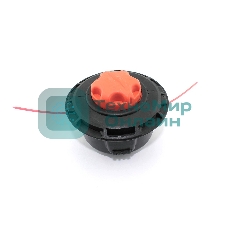 Триммерная головка с желтой кнопкой 104мм М10х1.25 ЛР 111009