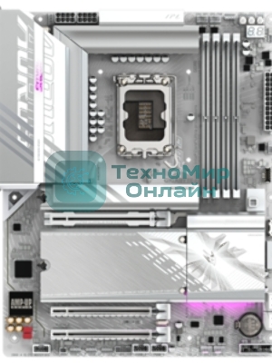 Материнская плата Gigabyte Z890 AORUS ELITE WIFI7, LGA1851, Intel Z890, 4xDDR5, 4xSATA, 4xM.2, 1xPCIe 5.0 x16, 2xPCIe 4.0 x4, 1xDP, 1xHDMI, 1x2.5Gb LAN, Wi-Fi 7, Bluetooth 5.4, 1xUSB-C 40Gbps, 2xUSB-A 10Gbps, 3xUSB-A 5Gbps, 4xUSB-A 2.0, 2x3.5 мм, S/PDIF, 7.1, ATX