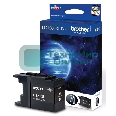 Картридж струйный Brother LC1280XLBK черный (2400 стр) для Brother MFC-J6510DW, MFC-J5910DW, MFC-J6710DW, MFC-J6910DW, MFC-J6710D