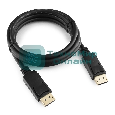 Кабель DisplayPort Gembird/Cablexpert CC-DP2-6, v1.2, 1.8м, 20M/20M, черный, экран, пакет
