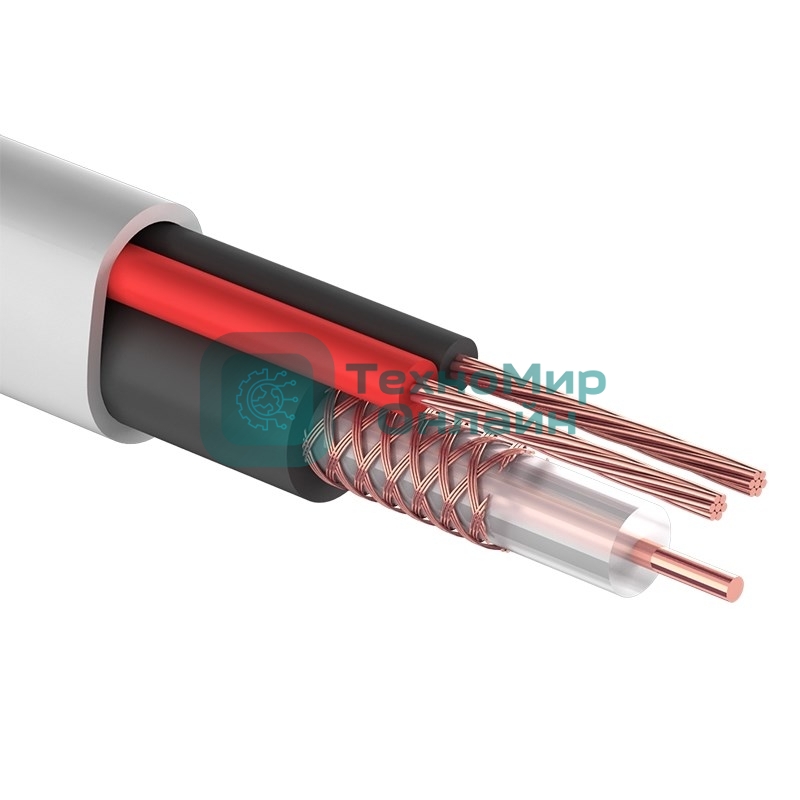 Кабель PROconnect КВК-В-2+2x0,50 мм² (Cu/Cu) белый (бухта 200 м)