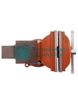 Тиски Sparta слесарные 150мм поворотные с наковальней