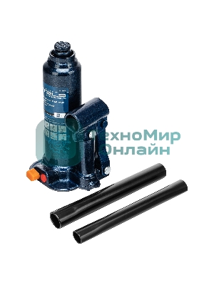 Домкрат гидравлический бутылочный Stels 2 т, h подъема 178-338 мм