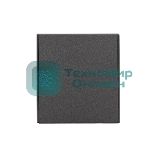 Выключатель Kranz STRONG 1 кл возвратный 10А с/у графит