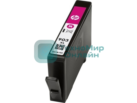 Картридж струйный HP 903XL T6M07AE пурпурный для HP OJP 6960/6970 (825стр.)