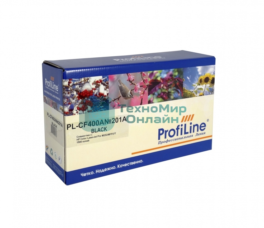 Картридж лазерный ProfiLine PL-CF400A №201A для принтеров HP Color LaserJet Pro M252/MFP277 1500 копий Black