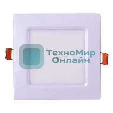 Светильник светодиодный JazzWay ультратонкий встраив. PPL-S 6Вт 4000К IP40 WH 120мм квадрат