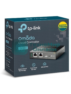 Контроллер TP-Link Omada OC200 10/100BASE-TX черный