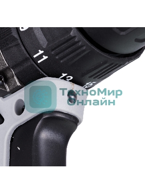 Дрель-шуруповерт ИНТЕРСКОЛ ДАУ-13/18ВК, 18 В, 1,5 Ач, 45 Нм, щеточный, ударный