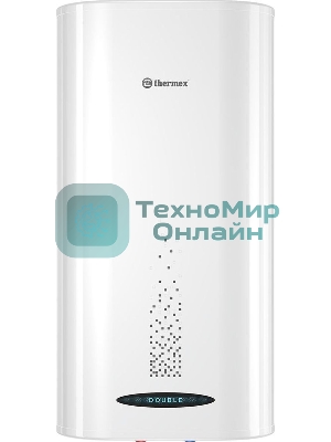 Водонагреватель Thermex Double 50 2.5кВт 50л электрический настенный, белый