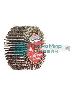 Круг лепестковый Matrix для дрели, 40 х 20 х 6 мм, P 80